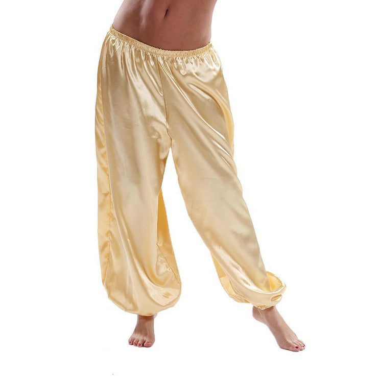 Belly Dance Satin Harem Pants |