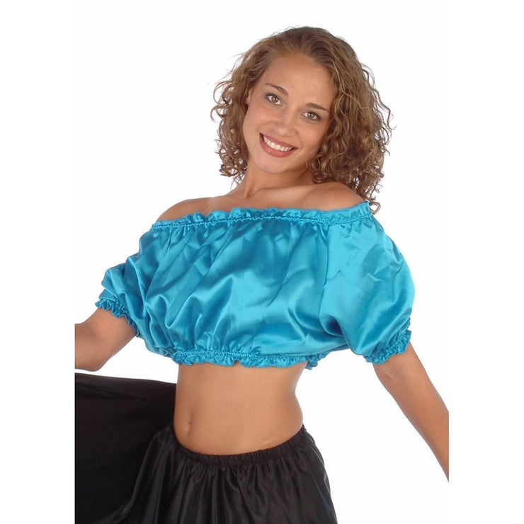 Belly Dance Satin Strapless Top | Pleasant Princess Top