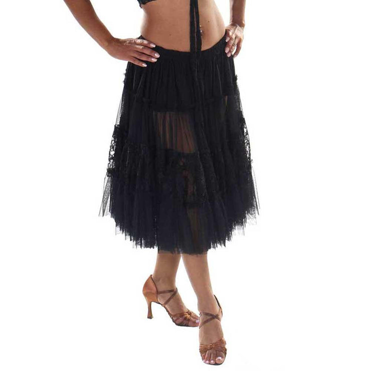 Belly Dance Short Lace Skirt | ANDREA'S LACELET