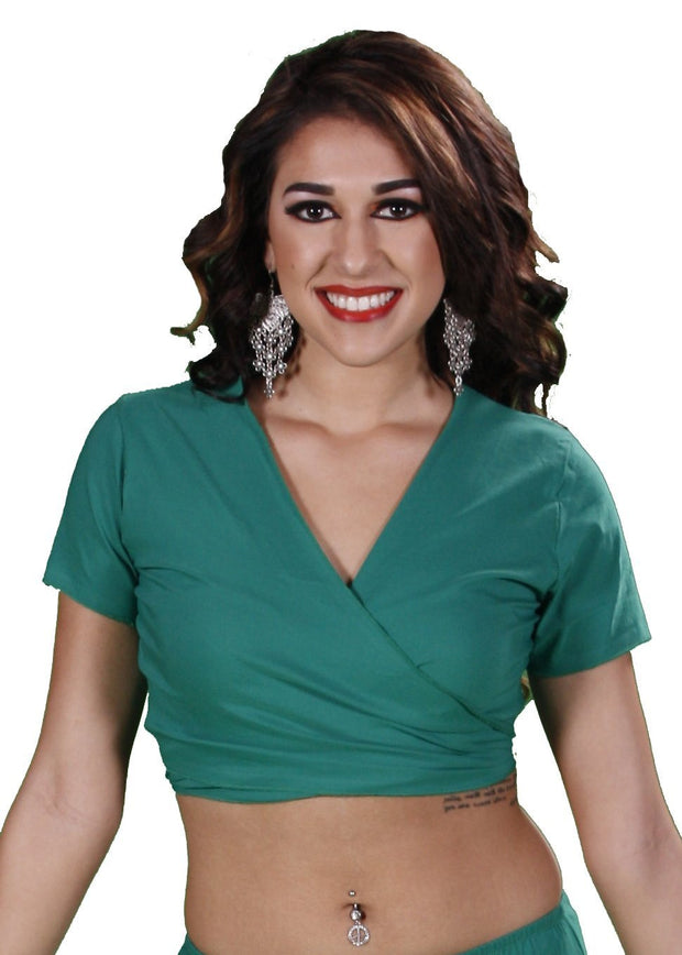 Belly Dance Short-Sleeve Choli Top | CHOLI BASICS