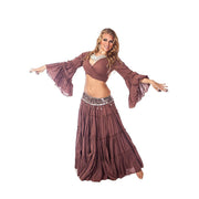 Belly Dance Skirt, Choli, & Belt Costume Set | BELLED DREAMS