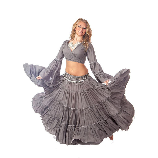 Belly Dance Skirt, Choli, & Belt Costume Set | BELLED DREAMS