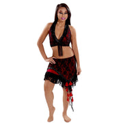 Belly Dance Skirt & Halter Top Set | PERA TRIBES/MACAESMA