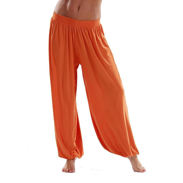 Belly Dance Stretchy Lycra Harem Pants | HELIPE