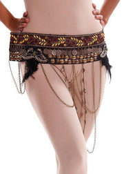 Belly Dance Tribal Belt with Chains | FUSION FLEUR