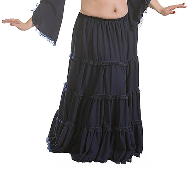 Belly Dance  25 Yard Tribal Ruffled Skirt | RAVISHING RUFFLES