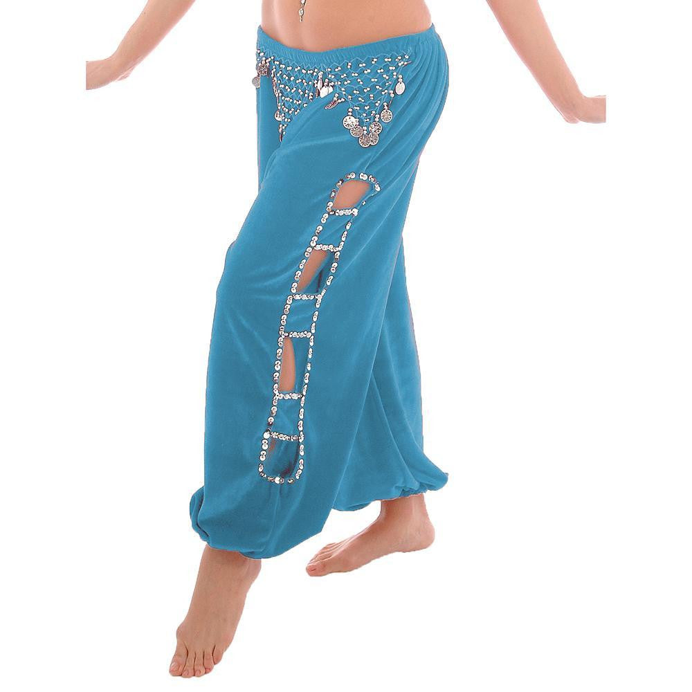 Belly Dancer Pants Belly Dance Tribal Harem Pants Unisex Satin