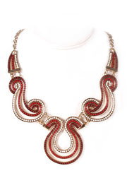 Egypt Chain Necklace | TRICOLOR SWIRLS
