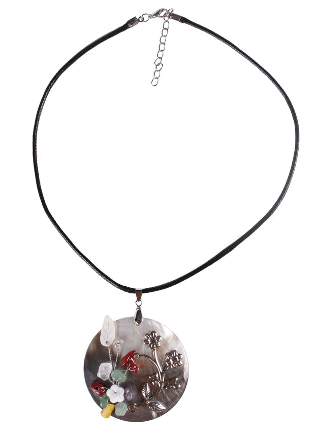 Flower Shell Necklace | FLEUR PALETTE