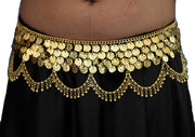 Belly Dance Belt With Loops & Coins